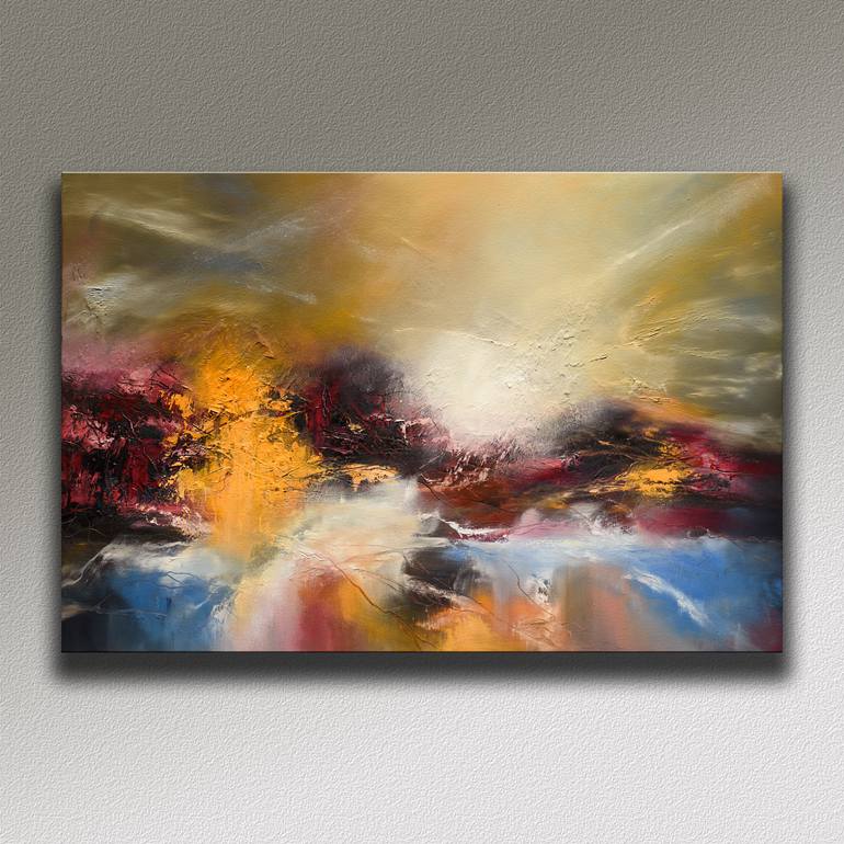 Original Abstract Expressionism Abstract Painting by Christopher Lyter