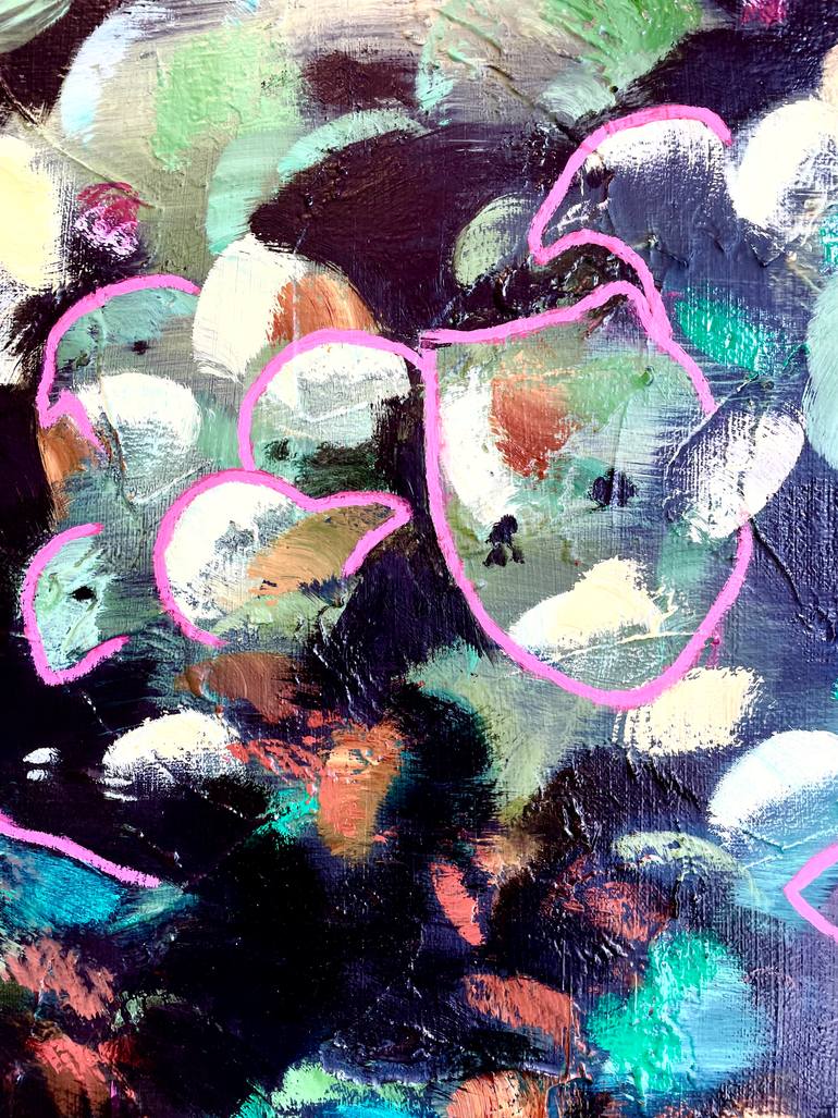 Original Abstract Animal Painting by Joel Barr