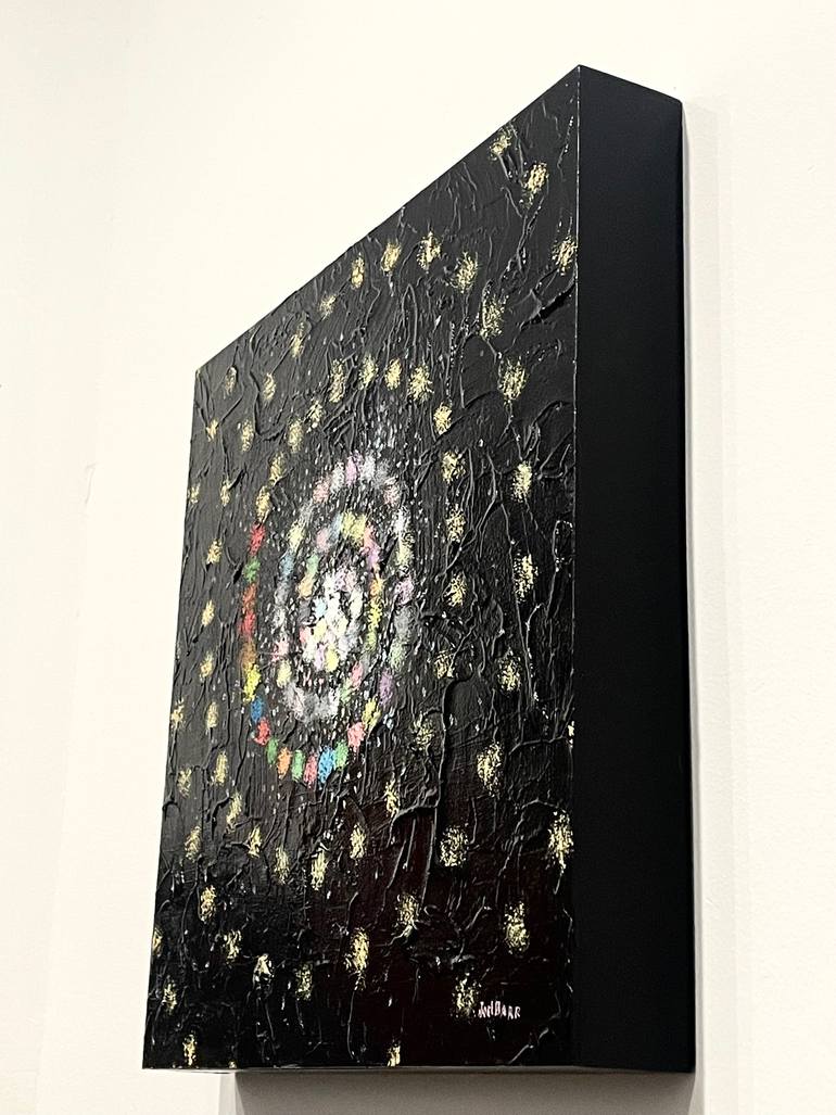 Original Conceptual Abstract Painting by Joel Barr