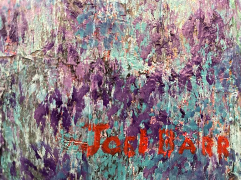 Original Fine Art Abstract Painting by Joel Barr