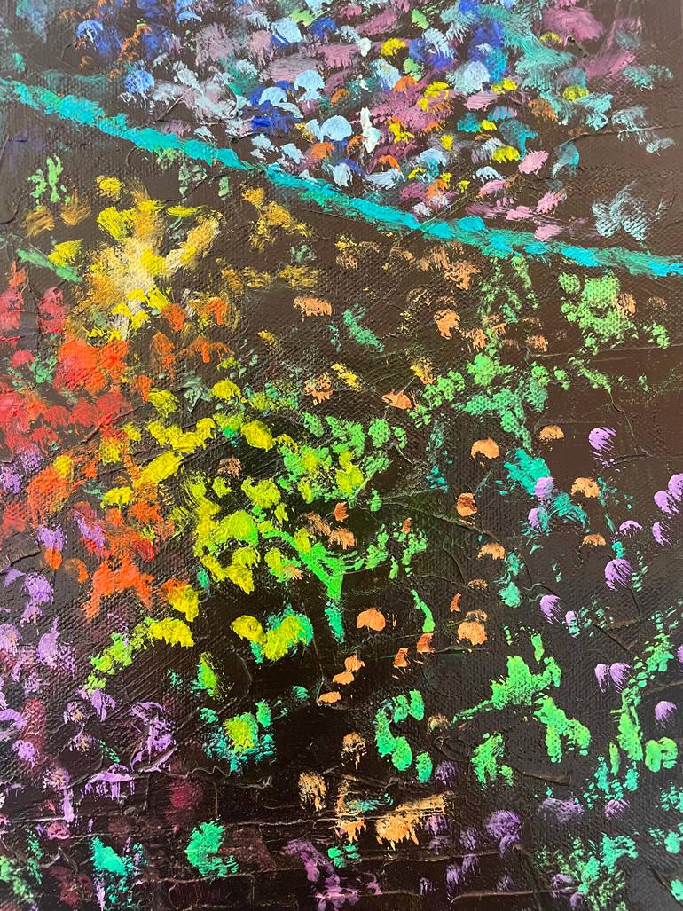 Original Surrealism Abstract Painting by Joel Barr