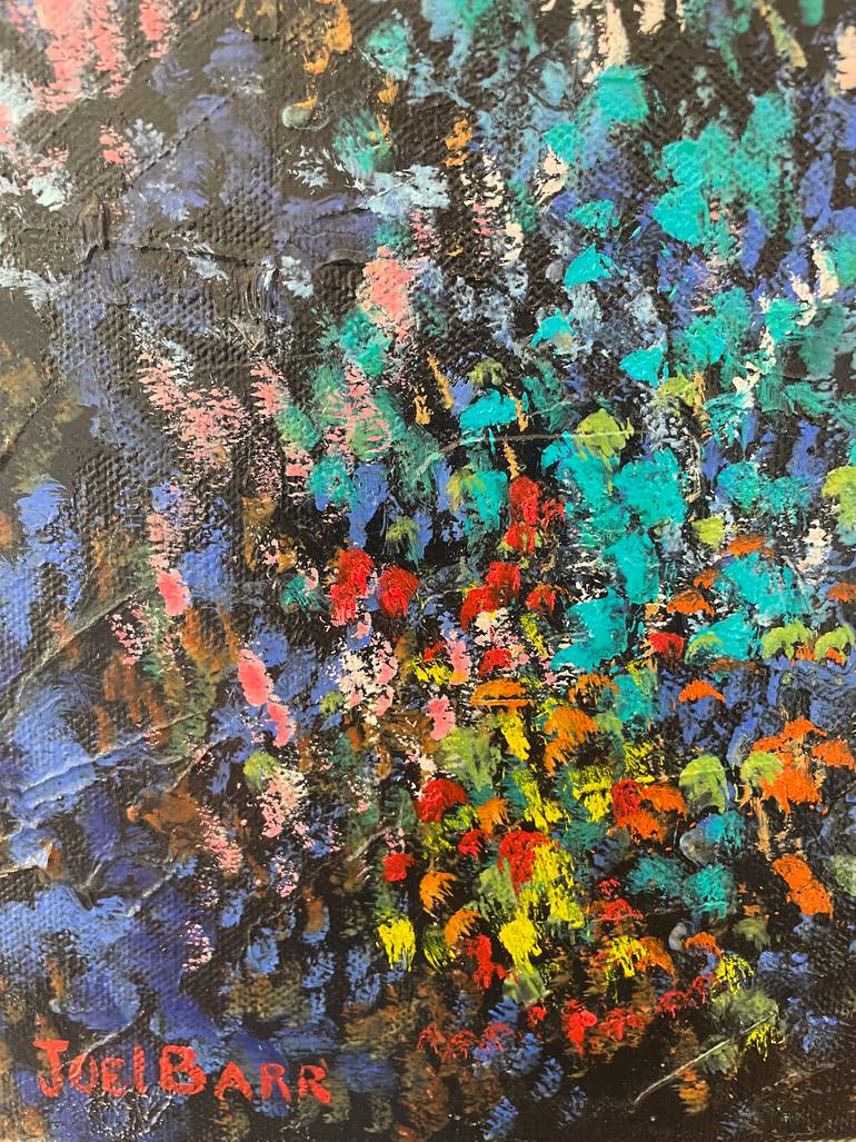 Original Surrealism Abstract Painting by Joel Barr