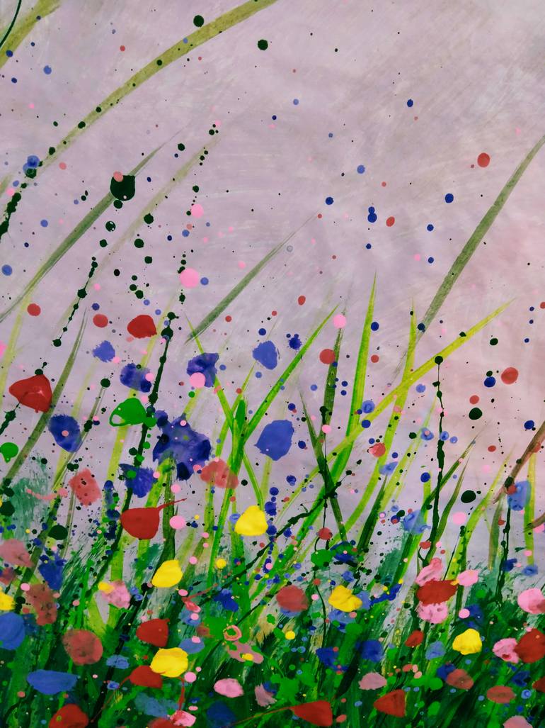 Original Impressionism Floral Painting by Kyrylo Bondarenko