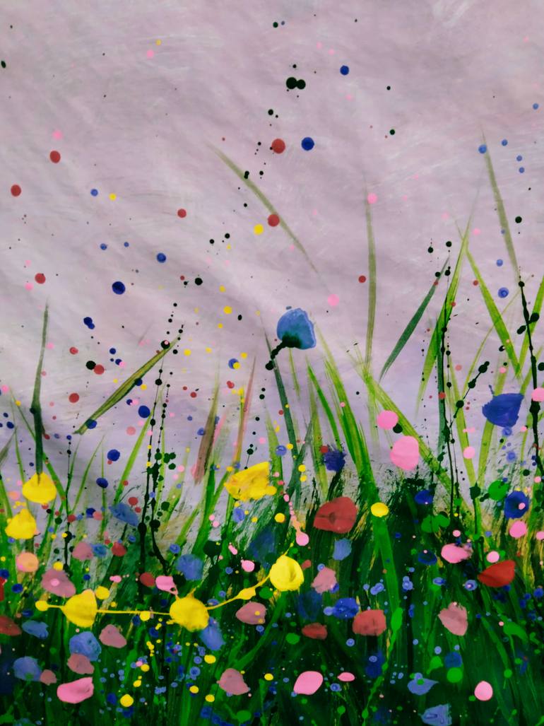 Original Impressionism Floral Painting by Kyrylo Bondarenko