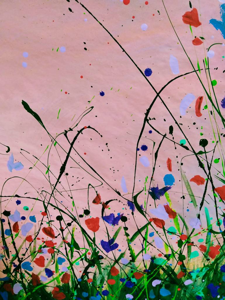 Original Impressionism Floral Painting by Kyrylo Bondarenko