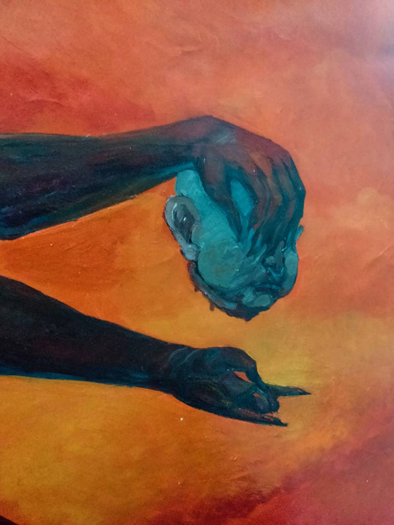 Original Contemporary Classical Mythology Painting by Kyrylo Bondarenko