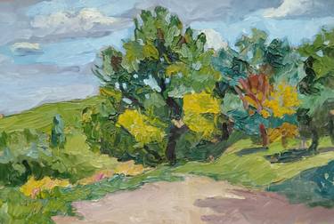 Original Impressionism Landscape Paintings by kyrylo bondarenko