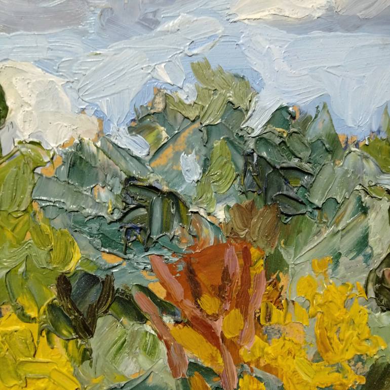 Original Impressionism Landscape Painting by Kyrylo Bondarenko