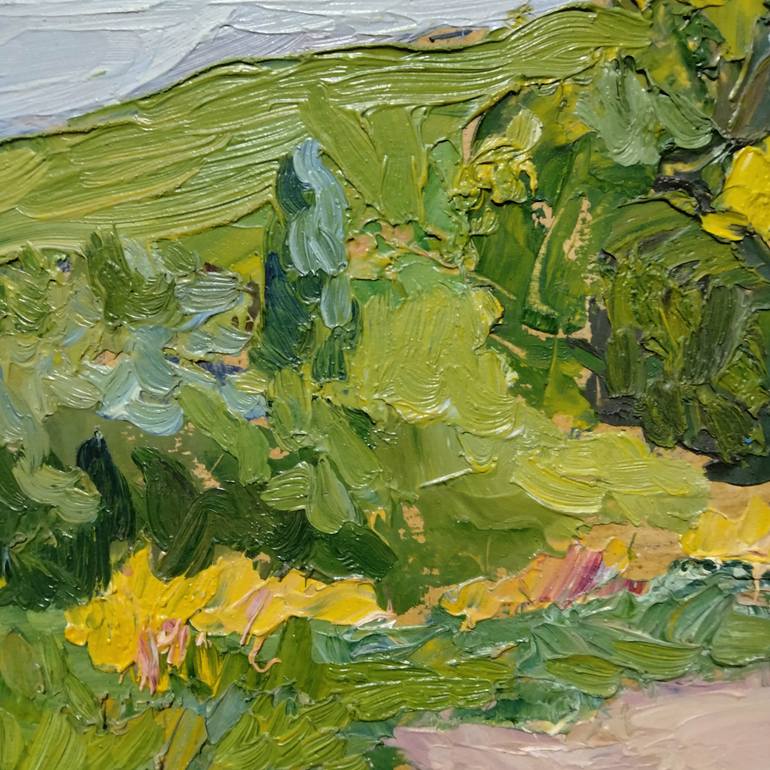 Original Impressionism Landscape Painting by Kyrylo Bondarenko