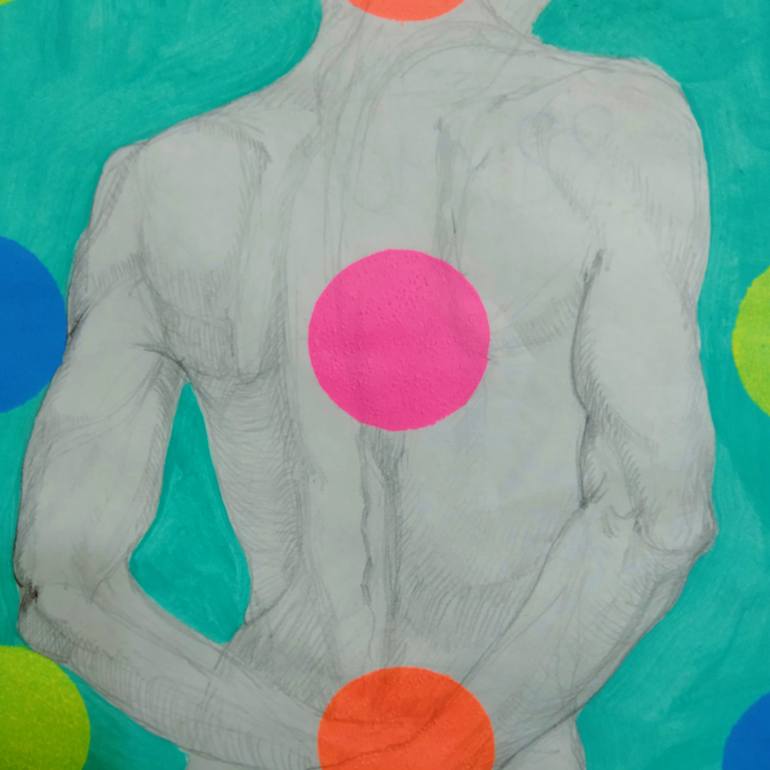 Original Realism Nude Painting by Kyrylo Bondarenko