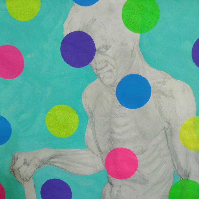 Original Realism Nude Painting by Kyrylo Bondarenko