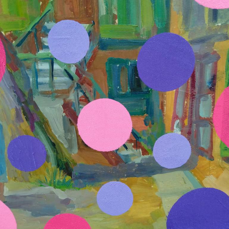 Original Impressionism Architecture Painting by Kyrylo Bondarenko
