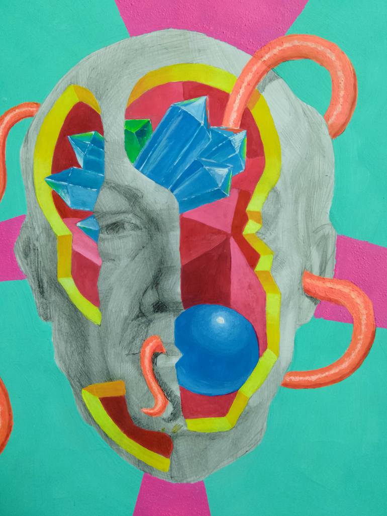 Original Portraiture Men Painting by Kyrylo Bondarenko