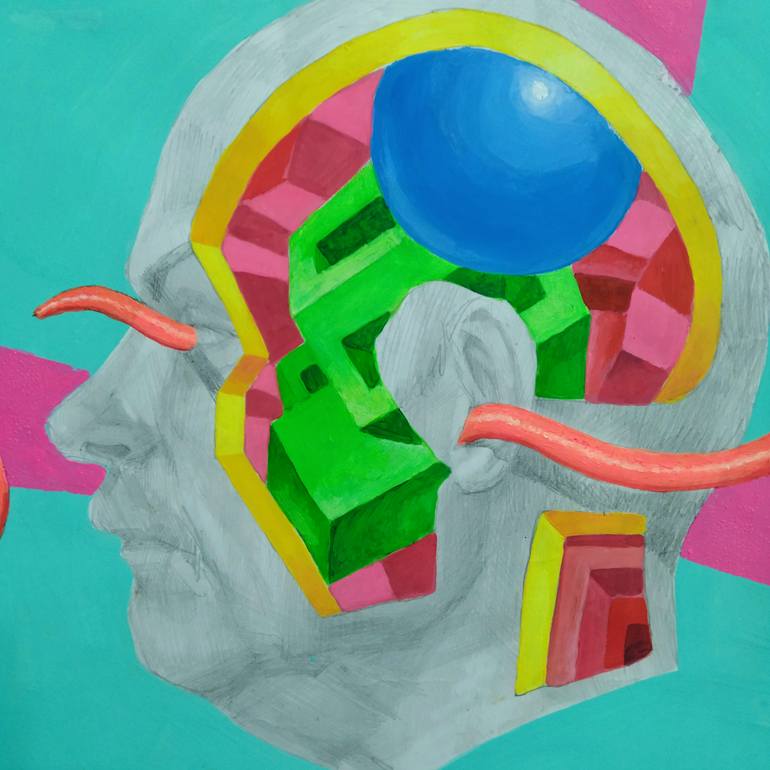 Original Portraiture Men Painting by Kyrylo Bondarenko