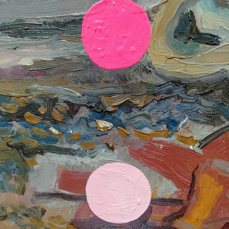 Original Classicism Landscape Painting by Kyrylo Bondarenko