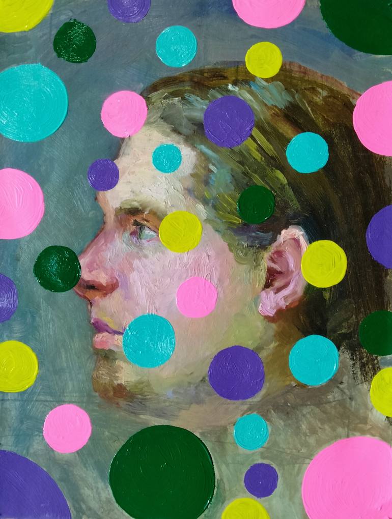 Original Portraiture Men Paintings by Kyrylo Bondarenko