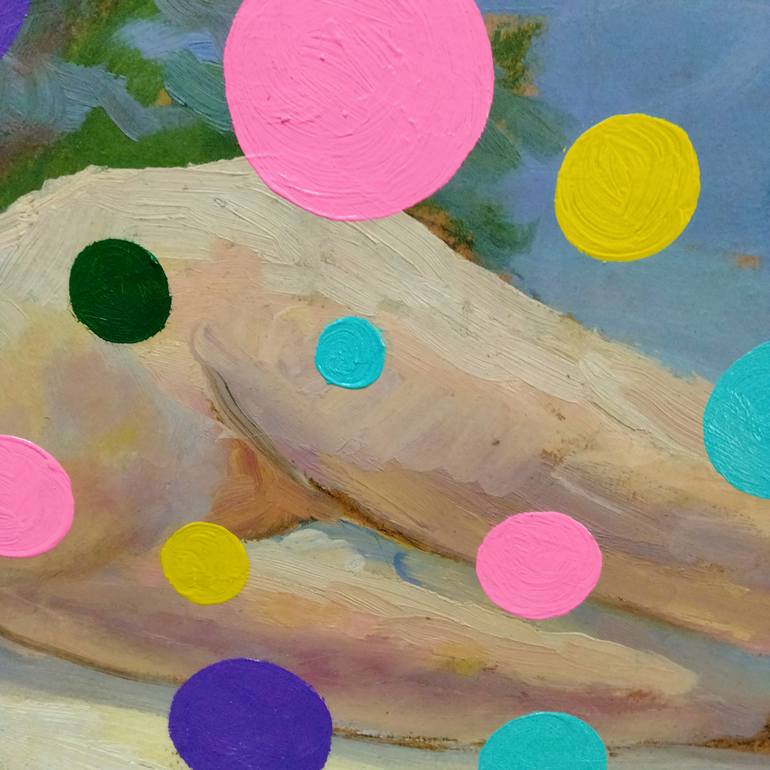 Original Contemporary Nude Painting by Kyrylo Bondarenko