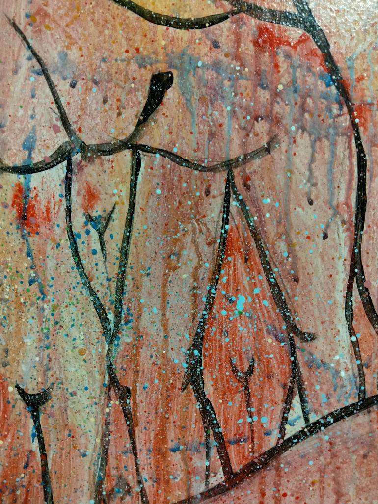 Original Contemporary Nude Painting by Kyrylo Bondarenko