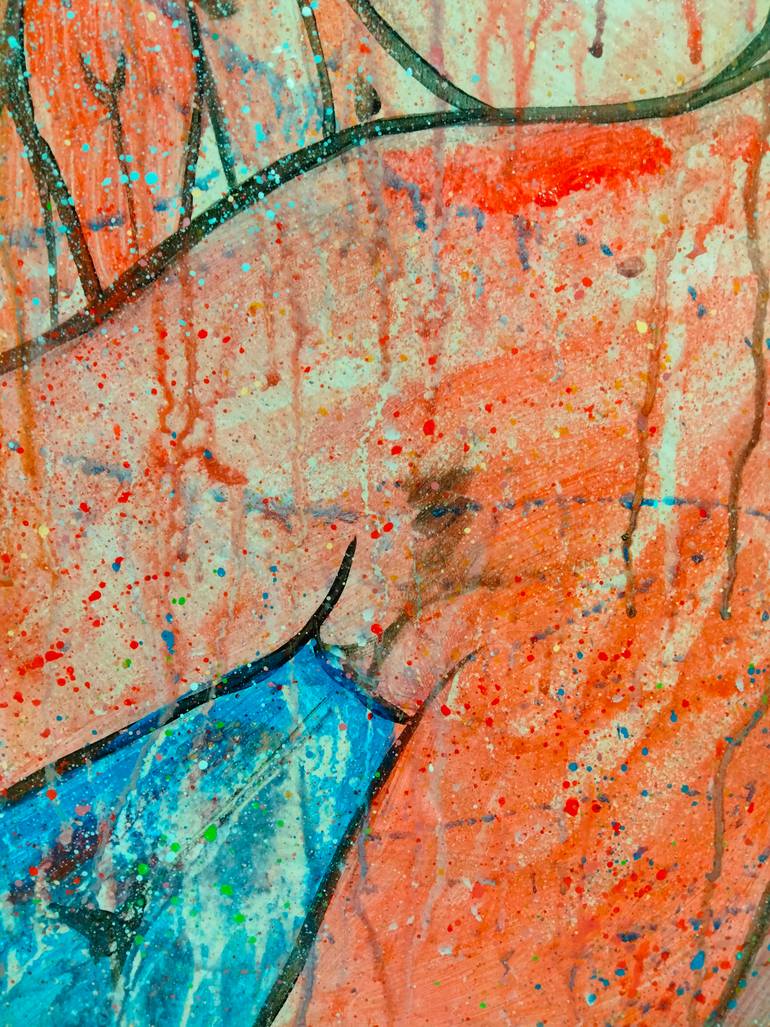 Original Contemporary Nude Painting by Kyrylo Bondarenko