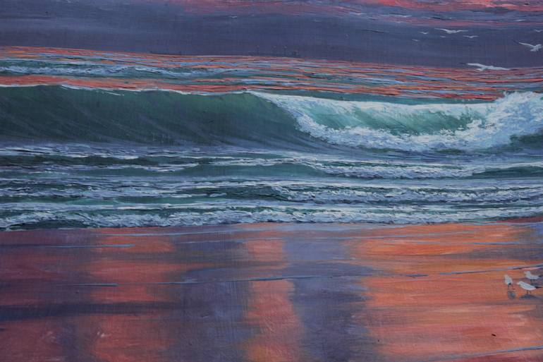 Original Impressionism Seascape Painting by Kyrylo Bondarenko