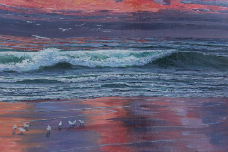 Original Impressionism Seascape Painting by Kyrylo Bondarenko