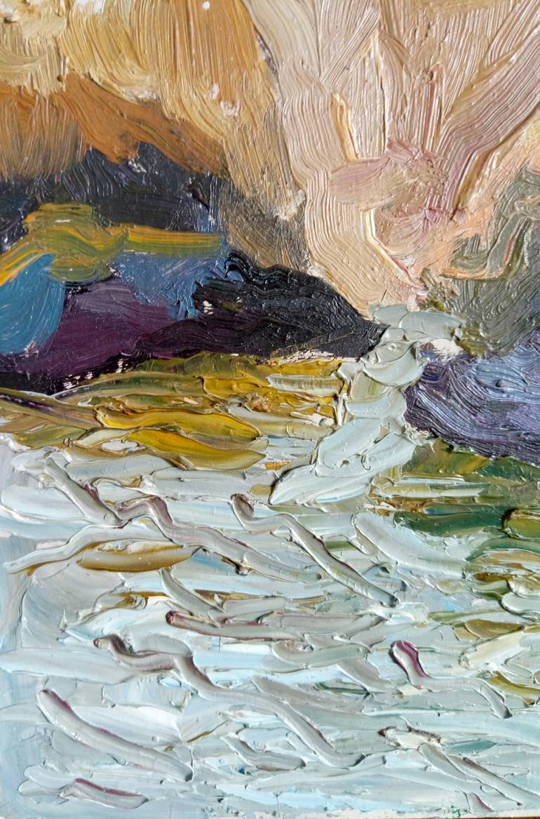 Original Impressionism Seascape Painting by Kyrylo Bondarenko