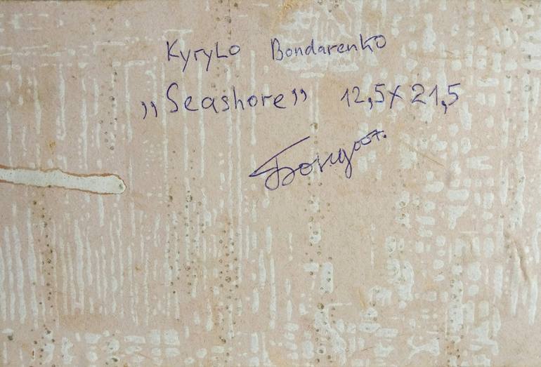 Original Impressionism Seascape Painting by Kyrylo Bondarenko