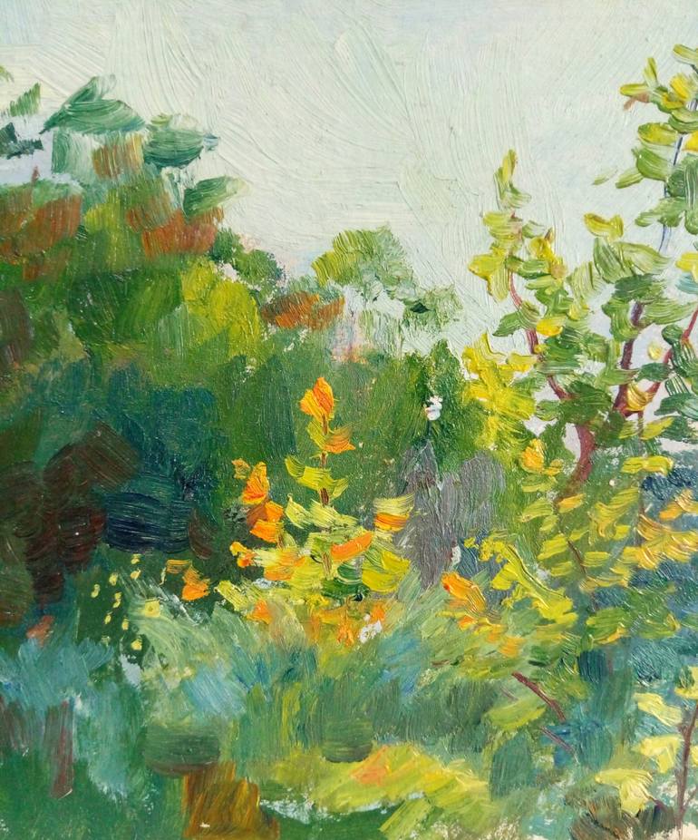 Original Impressionism Landscape Painting by Kyrylo Bondarenko