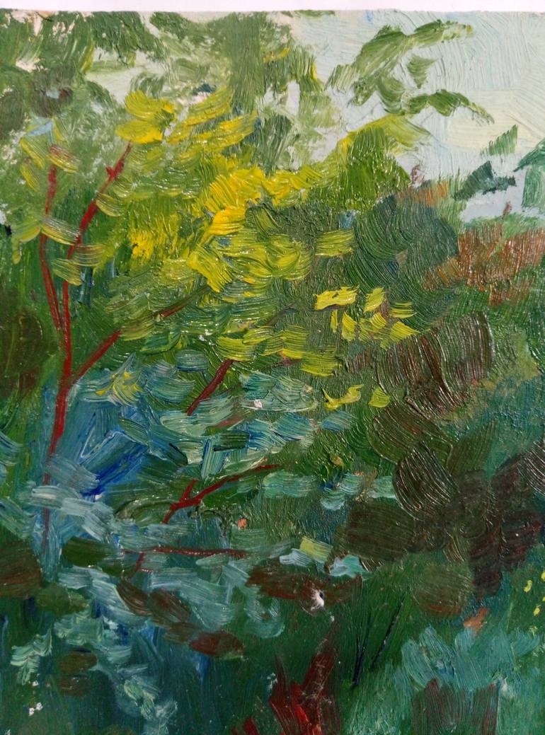 Original Impressionism Landscape Painting by Kyrylo Bondarenko