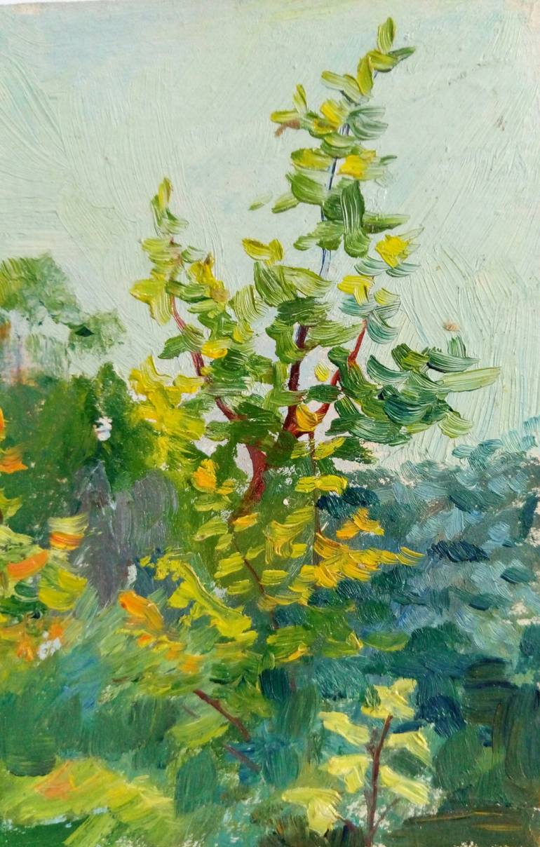 Original Impressionism Landscape Painting by Kyrylo Bondarenko