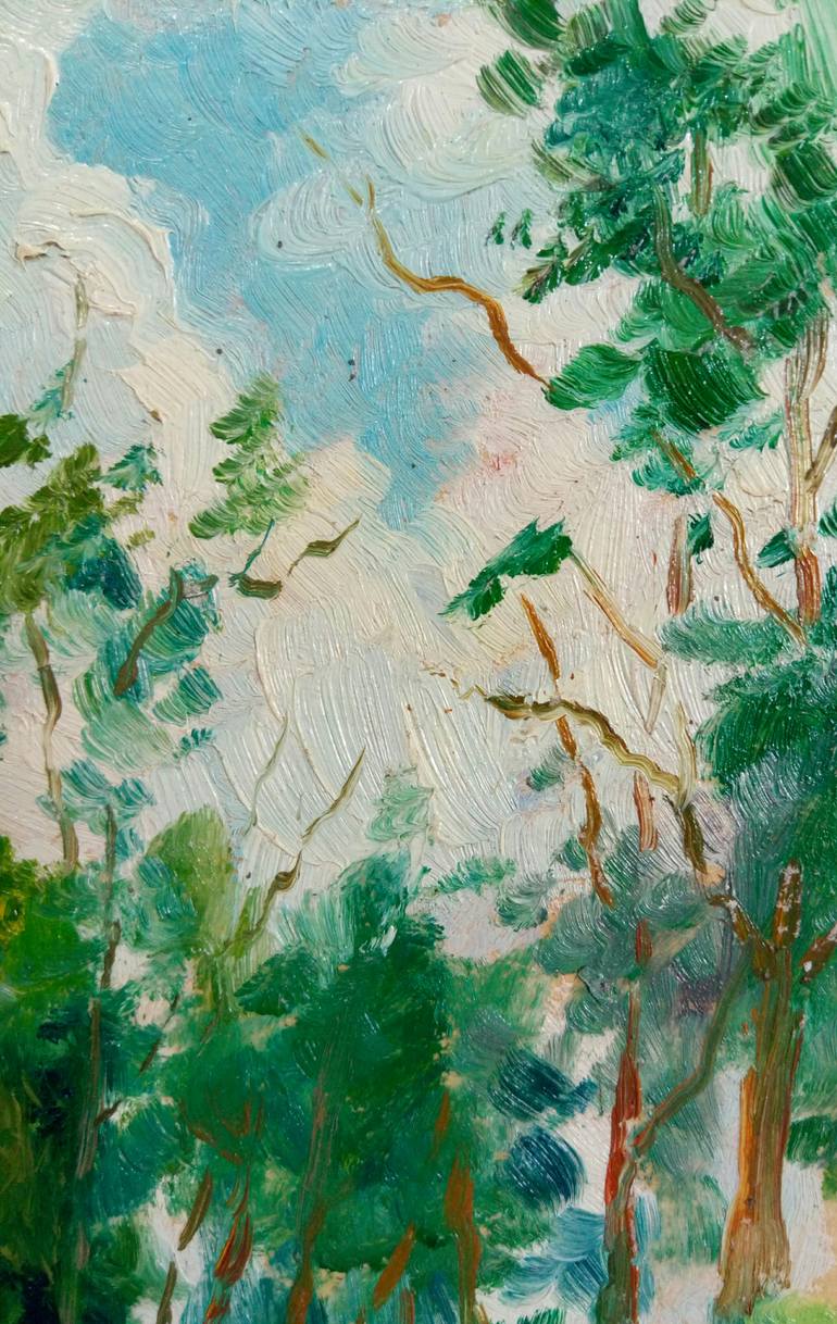 Original Impressionism Landscape Painting by Kyrylo Bondarenko