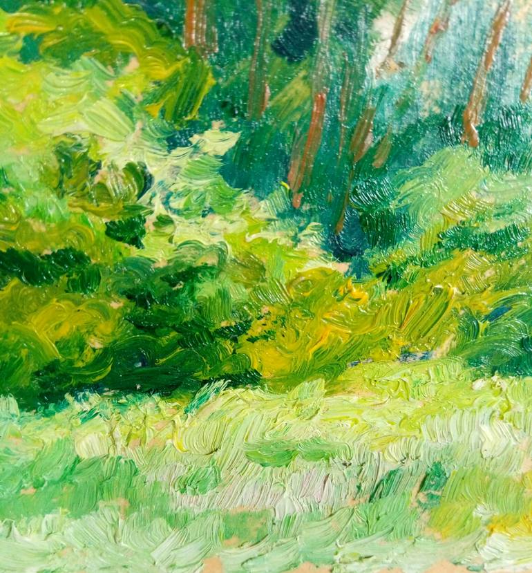 Original Impressionism Landscape Painting by Kyrylo Bondarenko