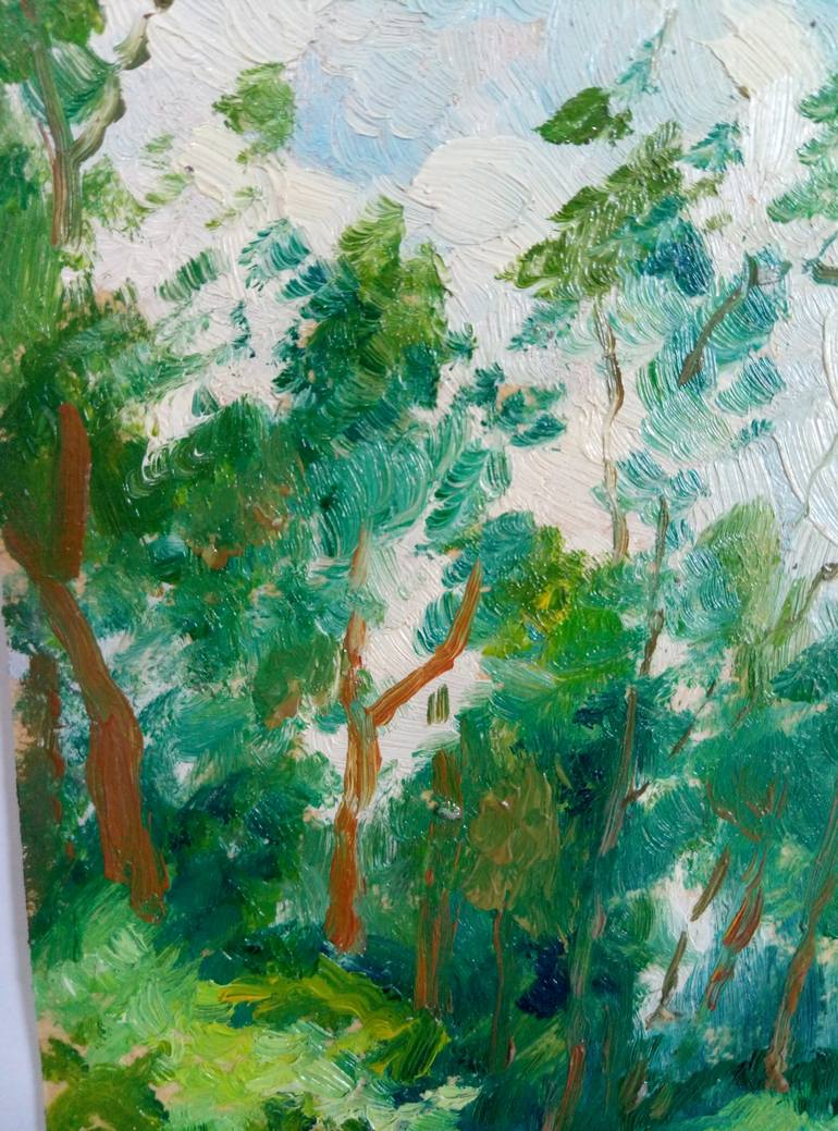 Original Impressionism Landscape Painting by Kyrylo Bondarenko