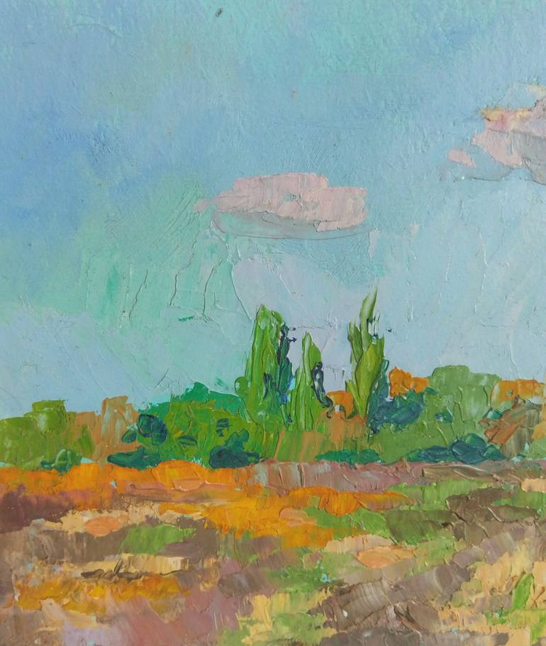 Original Impressionism Landscape Painting by Kyrylo Bondarenko