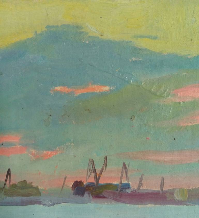 Original Impressionism Seascape Painting by Kyrylo Bondarenko