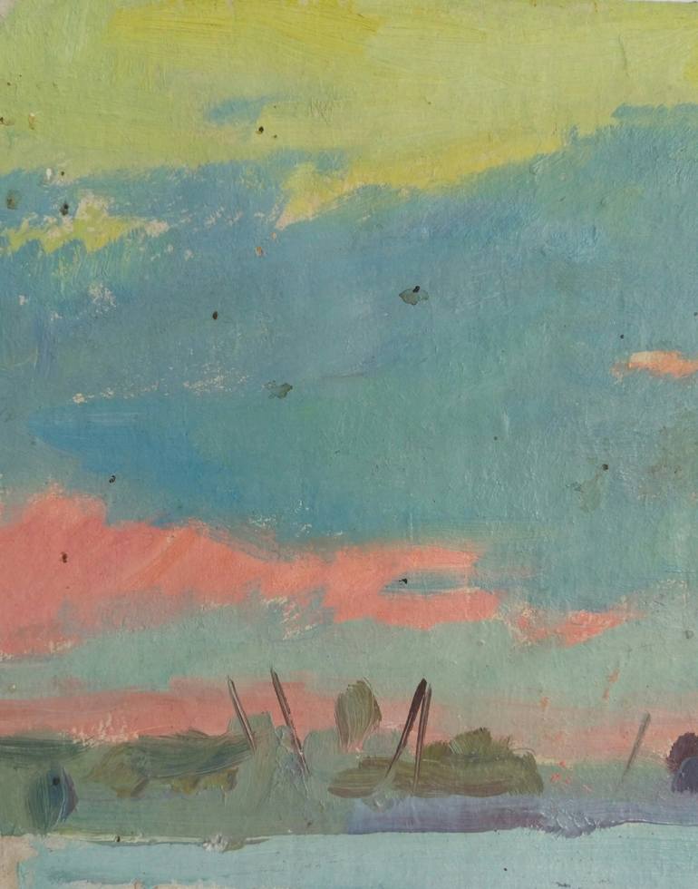 Original Impressionism Seascape Painting by Kyrylo Bondarenko