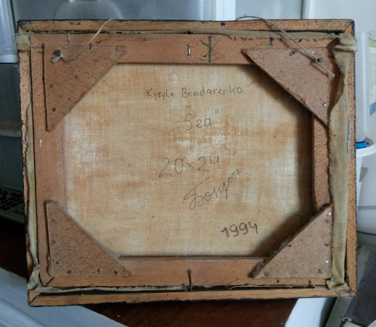 Original Impressionism Seascape Painting by Kyrylo Bondarenko