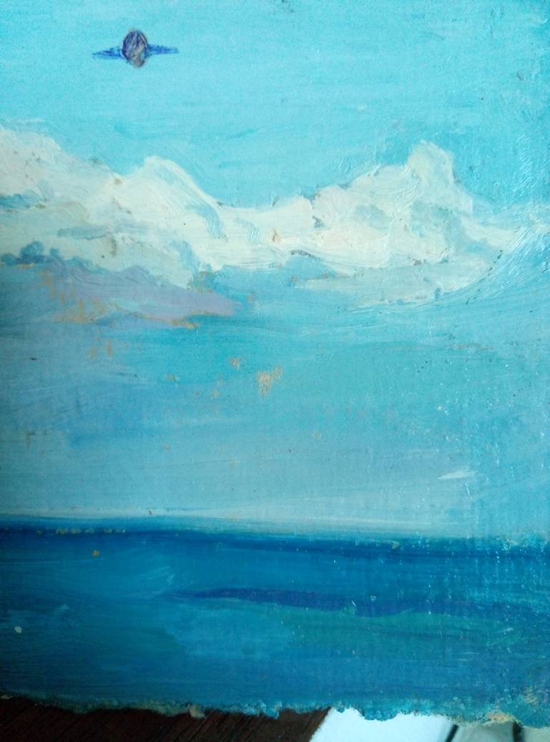 Original Impressionism Seascape Painting by Kyrylo Bondarenko