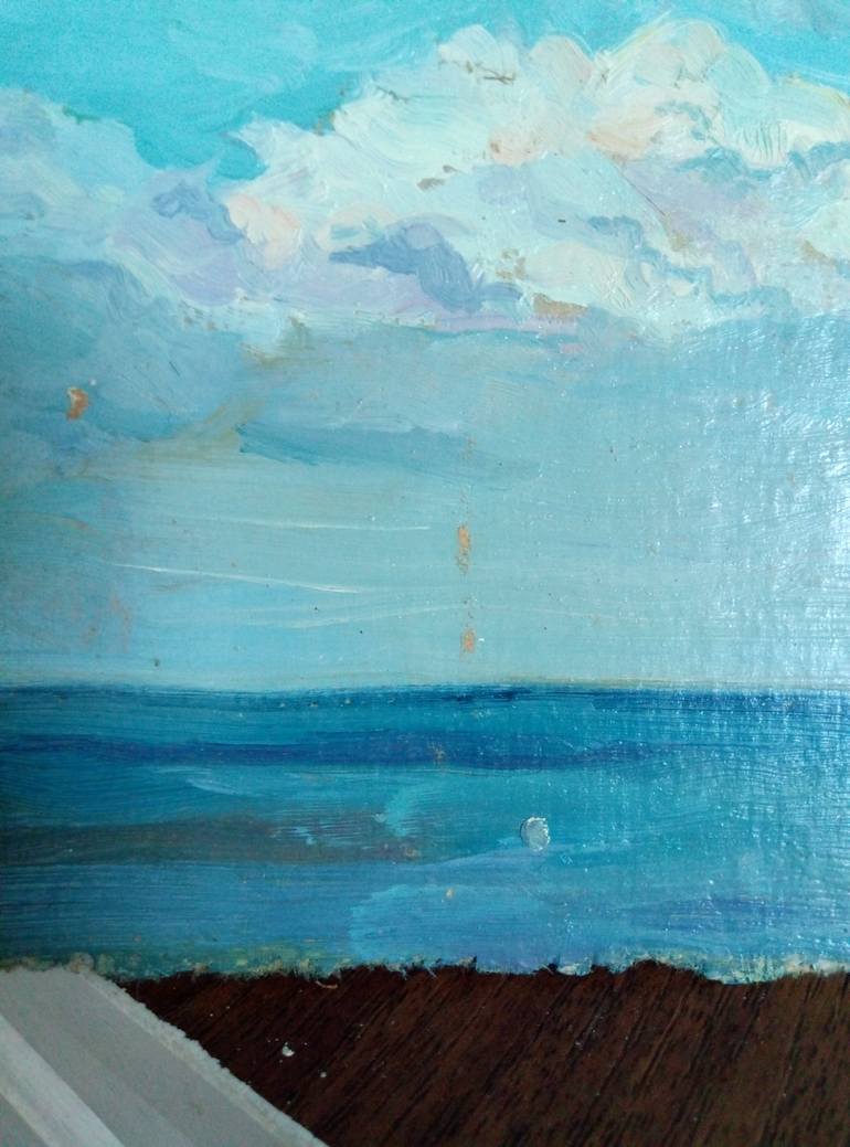 Original Impressionism Seascape Painting by Kyrylo Bondarenko