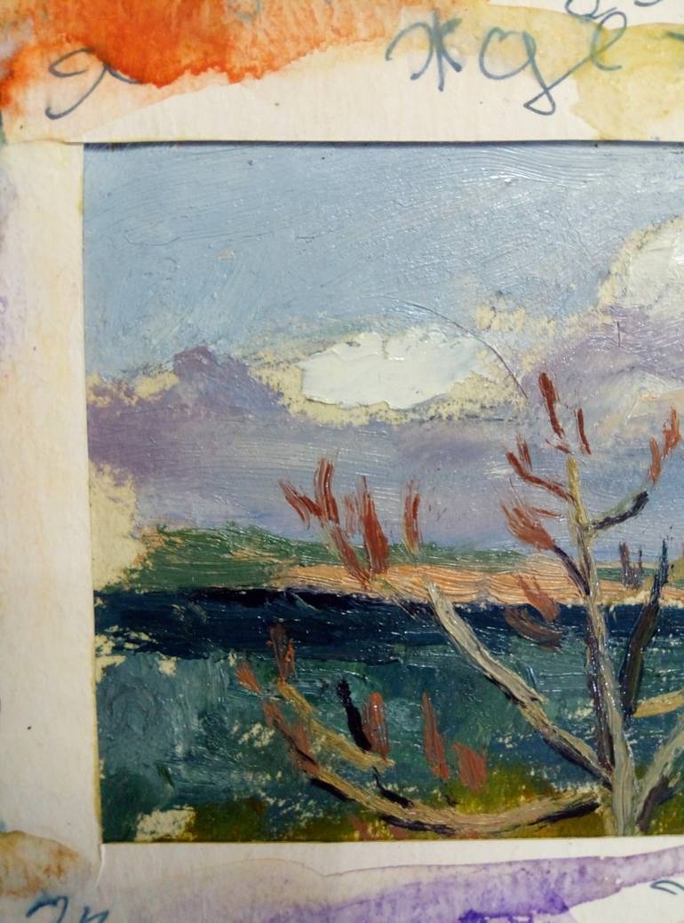 Original Impressionism Landscape Painting by Kyrylo Bondarenko