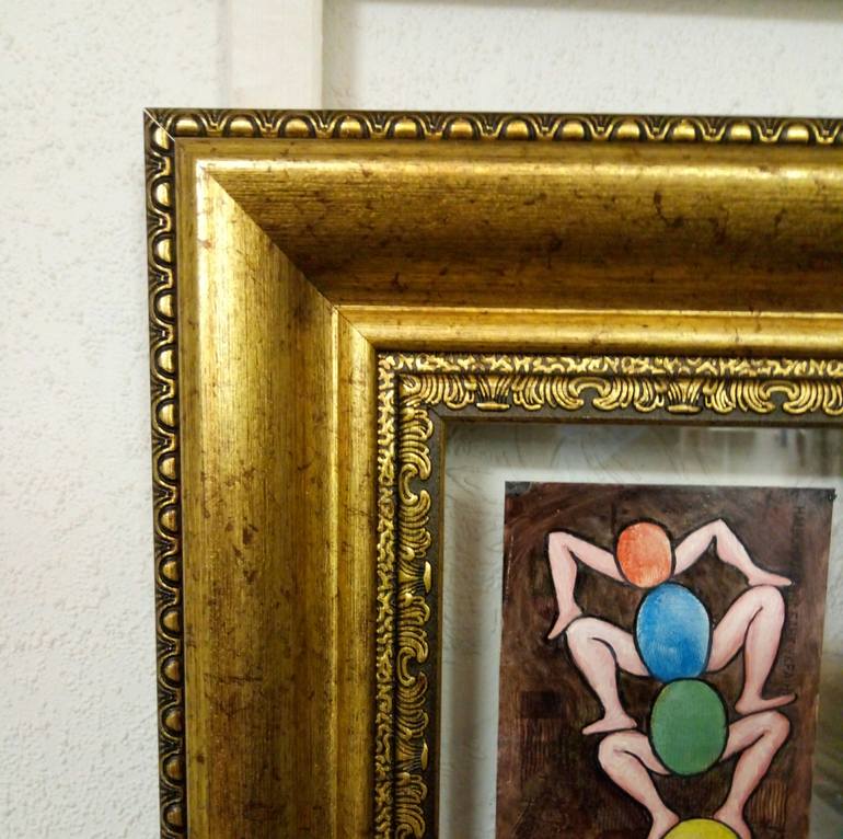 Original Surrealism People Painting by Kyrylo Bondarenko
