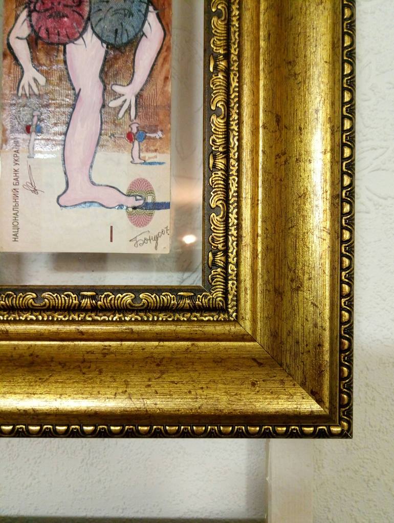Original Surrealism Erotic Painting by Kyrylo Bondarenko
