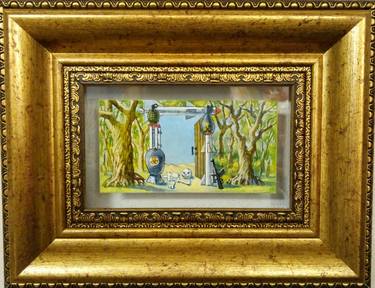 Original Contemporary Classical Mythology Painting by Kyrylo Bondarenko