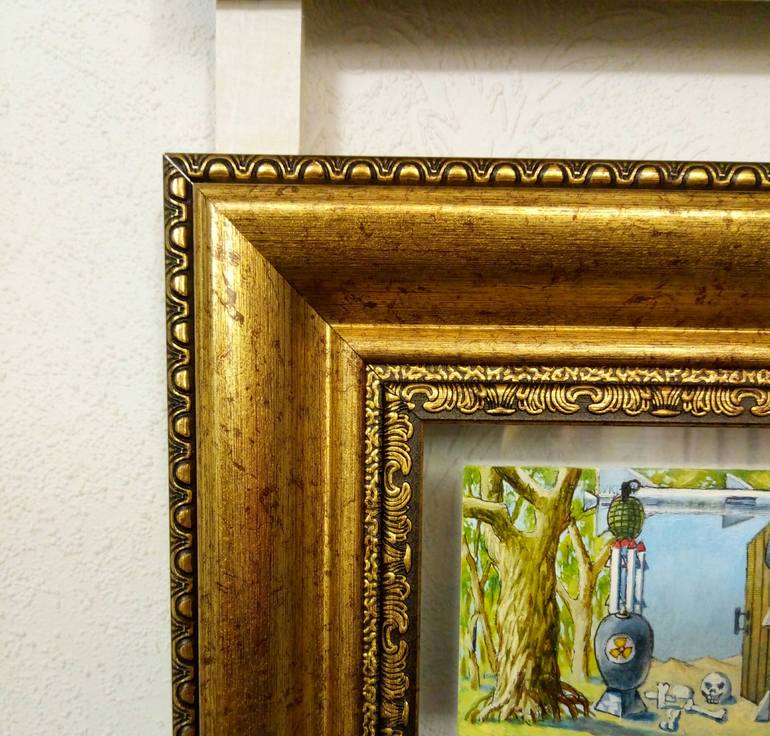 Original Contemporary Classical Mythology Painting by Kyrylo Bondarenko