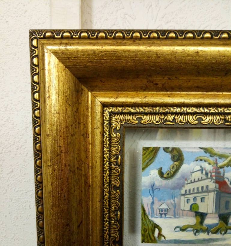 Original Surrealism Animal Painting by Kyrylo Bondarenko