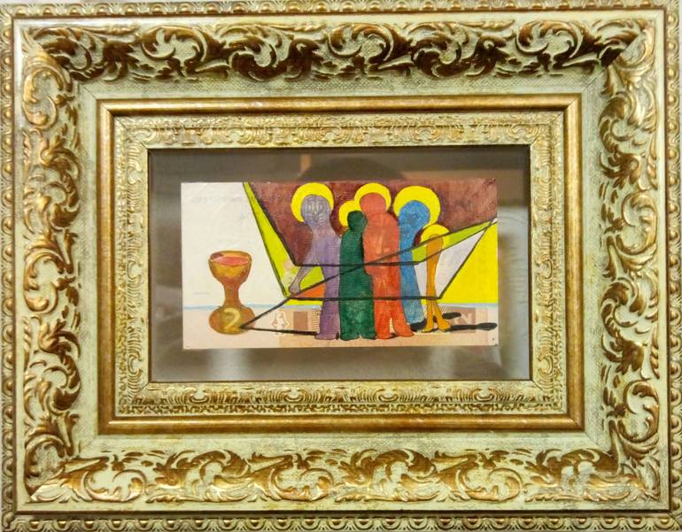 Original Contemporary Religion Paintings by Kyrylo Bondarenko