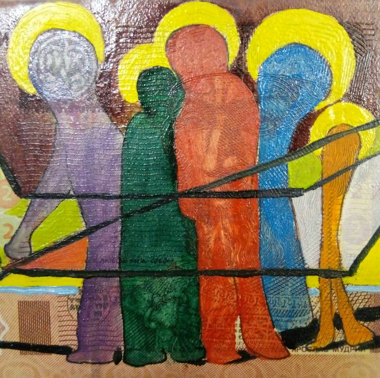 Original Contemporary Religion Painting by Kyrylo Bondarenko