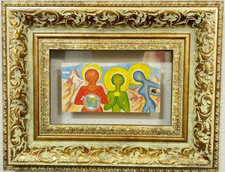Original Surrealism Religion Paintings by Kyrylo Bondarenko
