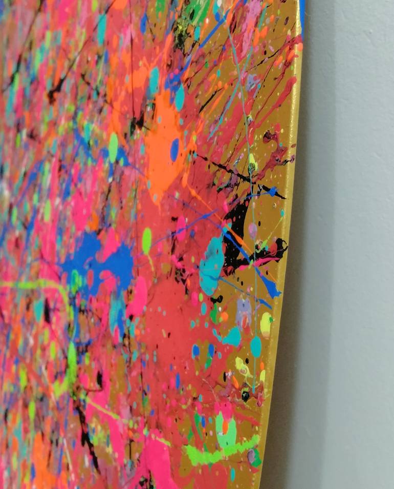 Original Impressionism Christmas Painting by Kyrylo Bondarenko