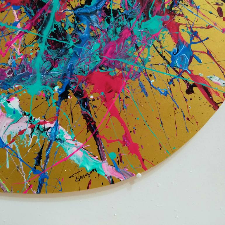 Original Impressionism Floral Painting by Kyrylo Bondarenko